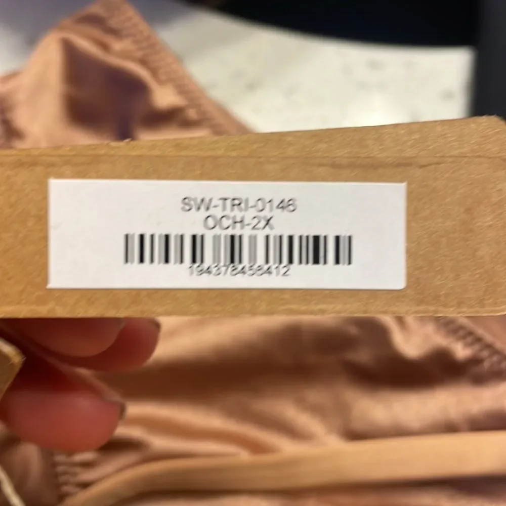 NWT Skims Nude Bikini top and Desert clay bikini bottoms